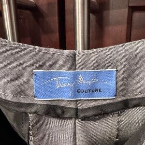 Thierry Mugler Couture Gray Dress Pants